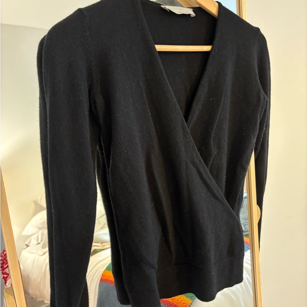 Everlane Cashmere Wrap Sweater